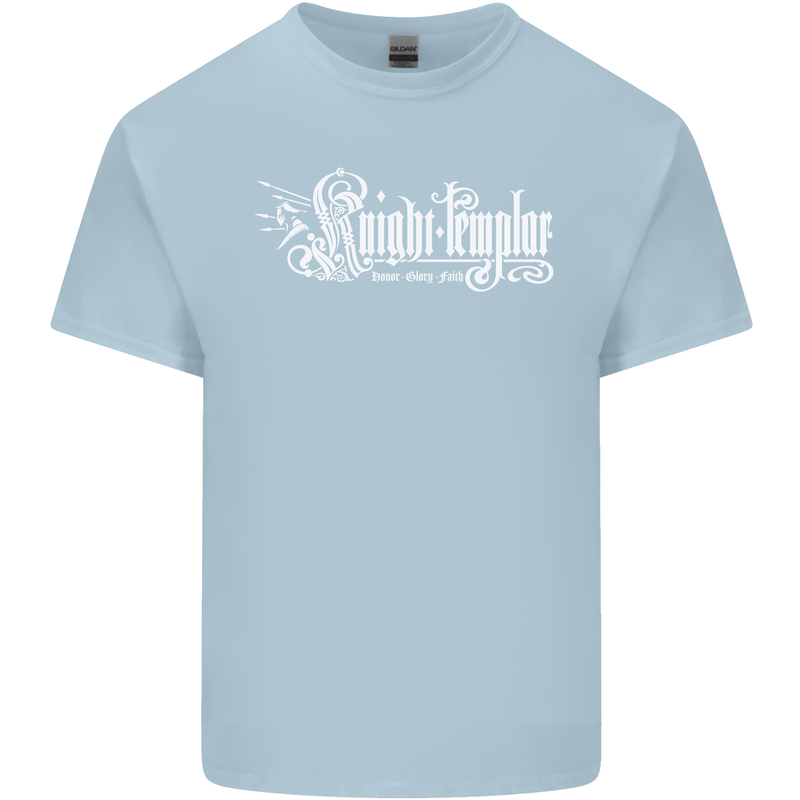 Knights Tempar St Georges Day Crusaders Kids T-Shirt Childrens Light Blue