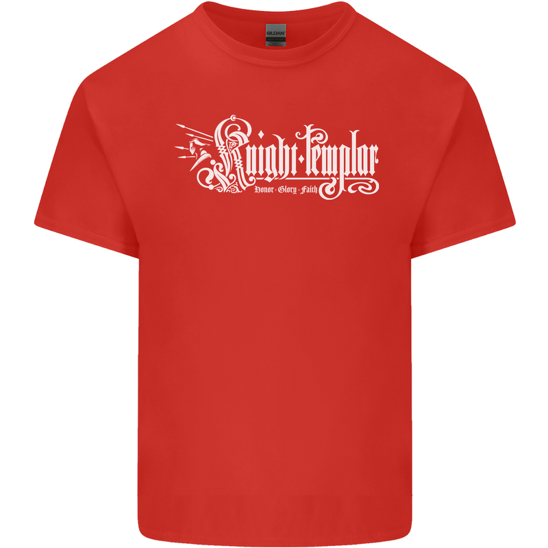 Knights Tempar St Georges Day Crusaders Kids T-Shirt Childrens Red