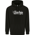 Knights Tempar St Georges Day Crusaders Mens 80% Cotton Hoodie Black