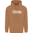 Knights Tempar St Georges Day Crusaders Mens 80% Cotton Hoodie Caramel Latte
