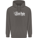 Knights Tempar St Georges Day Crusaders Mens 80% Cotton Hoodie Charcoal