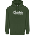 Knights Tempar St Georges Day Crusaders Mens 80% Cotton Hoodie Forest Green