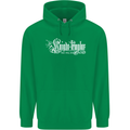 Knights Tempar St Georges Day Crusaders Mens 80% Cotton Hoodie Irish Green