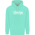 Knights Tempar St Georges Day Crusaders Mens 80% Cotton Hoodie Peppermint