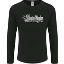 Knights Tempar St Georges Day Crusaders Mens Long Sleeve T-Shirt Black