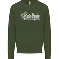 Knights Tempar St Georges Day Crusaders Mens Sweatshirt Jumper Forest Green