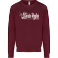 Knights Tempar St Georges Day Crusaders Mens Sweatshirt Jumper Maroon