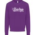 Knights Tempar St Georges Day Crusaders Mens Sweatshirt Jumper Purple