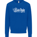 Knights Tempar St Georges Day Crusaders Mens Sweatshirt Jumper Royal Blue