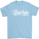 Knights Tempar St Georges Day Crusaders Mens T-Shirt Cotton Gildan Light Blue