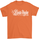 Knights Tempar St Georges Day Crusaders Mens T-Shirt Cotton Gildan Orange