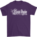 Knights Tempar St Georges Day Crusaders Mens T-Shirt Cotton Gildan Purple