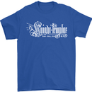 Knights Tempar St Georges Day Crusaders Mens T-Shirt Cotton Gildan Royal Blue