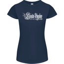 Knights Tempar St Georges Day Crusaders Womens Petite Cut T-Shirt Navy Blue