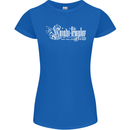 Knights Tempar St Georges Day Crusaders Womens Petite Cut T-Shirt Royal Blue