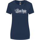 Knights Tempar St Georges Day Crusaders Womens Wider Cut T-Shirt Navy Blue