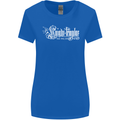 Knights Tempar St Georges Day Crusaders Womens Wider Cut T-Shirt Royal Blue
