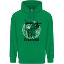Knights Templar Beauseant St Georges Day Childrens Kids Hoodie Irish Green