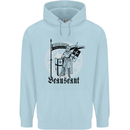 Knights Templar Beauseant St Georges Day Childrens Kids Hoodie Light Blue