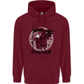 Knights Templar Beauseant St Georges Day Childrens Kids Hoodie Maroon