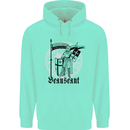 Knights Templar Beauseant St Georges Day Childrens Kids Hoodie Peppermint