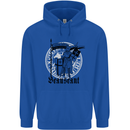 Knights Templar Beauseant St Georges Day Childrens Kids Hoodie Royal Blue