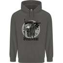 Knights Templar Beauseant St Georges Day Childrens Kids Hoodie Storm Grey