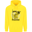 Knights Templar Beauseant St Georges Day Childrens Kids Hoodie Yellow