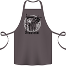 Knights Templar Beauseant St Georges Day Cotton Apron 100% Organic Dark Grey