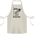 Knights Templar Beauseant St Georges Day Cotton Apron 100% Organic Natural
