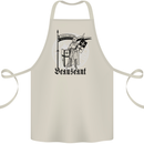 Knights Templar Beauseant St Georges Day Cotton Apron 100% Organic Natural