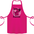 Knights Templar Beauseant St Georges Day Cotton Apron 100% Organic Pink