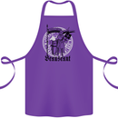 Knights Templar Beauseant St Georges Day Cotton Apron 100% Organic Purple