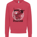 Knights Templar Beauseant St Georges Day Kids Sweatshirt Jumper Heliconia