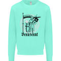 Knights Templar Beauseant St Georges Day Kids Sweatshirt Jumper Peppermint