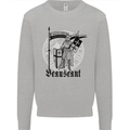 Knights Templar Beauseant St Georges Day Kids Sweatshirt Jumper Sports Grey
