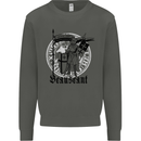 Knights Templar Beauseant St Georges Day Kids Sweatshirt Jumper Storm Grey