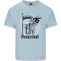Knights Templar Beauseant St Georges Day Kids T-Shirt Childrens Light Blue