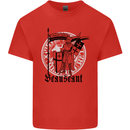 Knights Templar Beauseant St Georges Day Kids T-Shirt Childrens Red