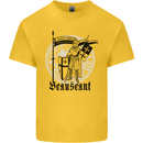 Knights Templar Beauseant St Georges Day Kids T-Shirt Childrens Yellow