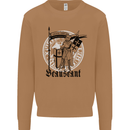 Knights Templar Beauseant St Georges Day Mens Sweatshirt Jumper Caramel Latte