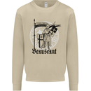 Knights Templar Beauseant St Georges Day Mens Sweatshirt Jumper Sand
