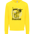 Knights Templar Beauseant St Georges Day Mens Sweatshirt Jumper Yellow