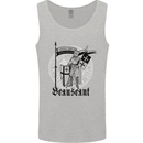 Knights Templar Beauseant St Georges Day Mens Vest Tank Top Sports Grey