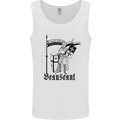 Knights Templar Beauseant St Georges Day Mens Vest Tank Top White