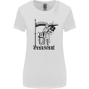 Knights Templar Beauseant St Georges Day Womens Wider Cut T-Shirt White