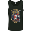 Knights Templar England St Georges Day Mens Vest Tank Top Black
