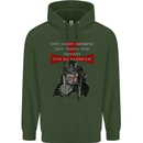 Knights Templar Prayer St. George's Day Childrens Kids Hoodie Forest Green