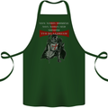 Knights Templar Prayer St. George's Day Cotton Apron 100% Organic Forest Green
