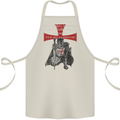 Knights Templar Prayer St. George's Day Cotton Apron 100% Organic Natural